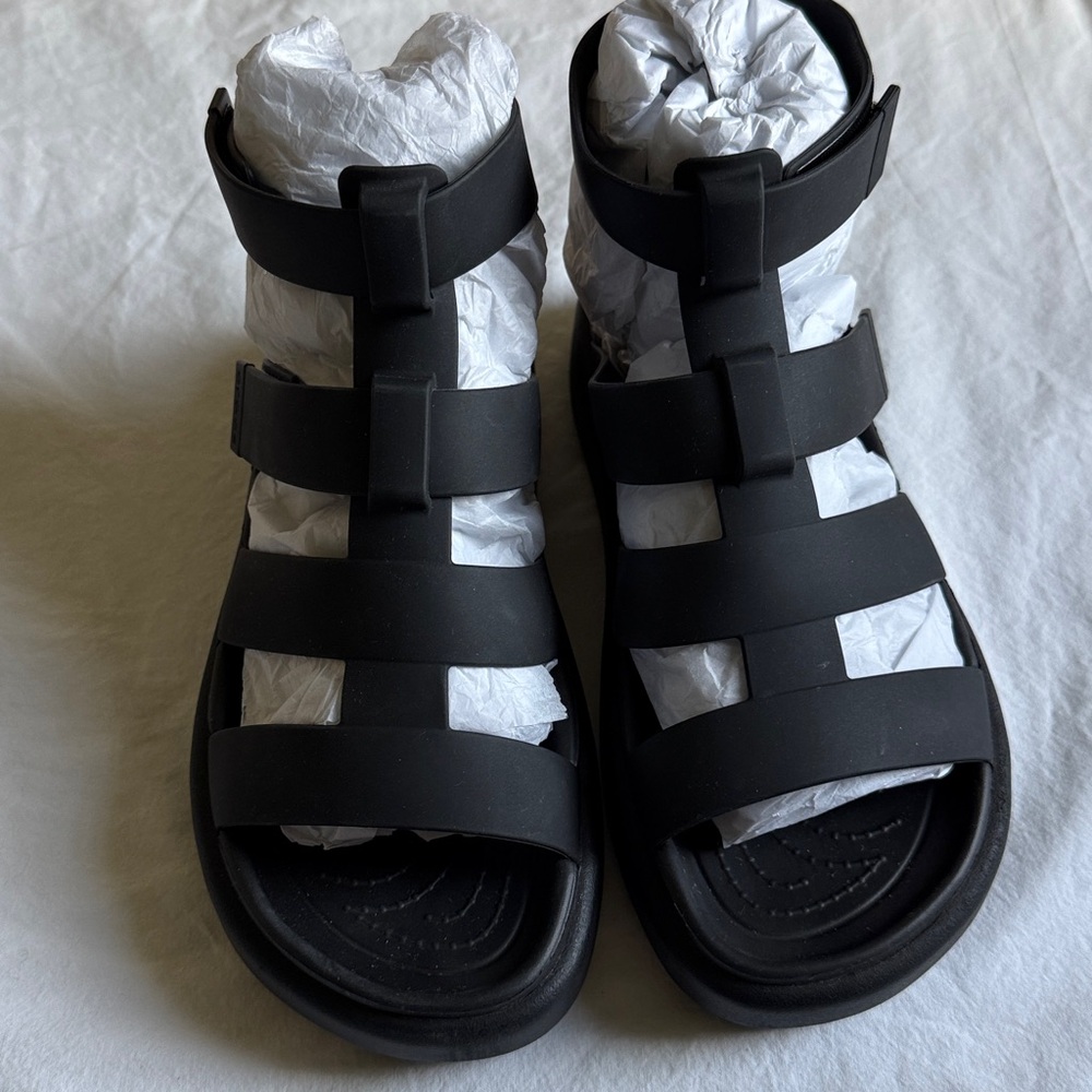 Crocs Brooklyn Luxe Gladiator Platform Sandals